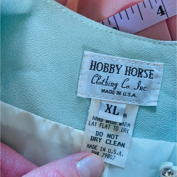 Hobby Horse Vinyl Cotton Parfait Multicolor Western Pleasure Show Vest - Picture 6 of 14